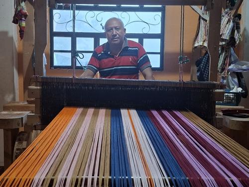 La calidad de las telas permite su comercialización internacional. (Foto: Josué Ardeano/Colaborador)