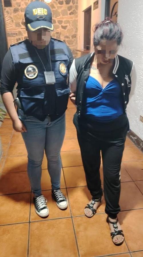 La sentenciada fue capturada en mayo del año pasado. (Foto: Archivo/PNC)
