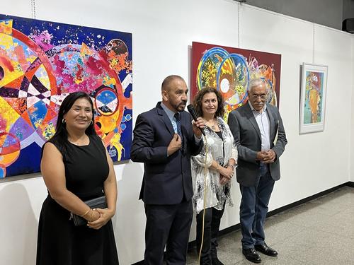 Del Cid fue reconocido por su trayectoria en la pintura y el grabado, entre otras manifestaciones del arte. (Foto: Sandra Sebastián/Colaboradora)