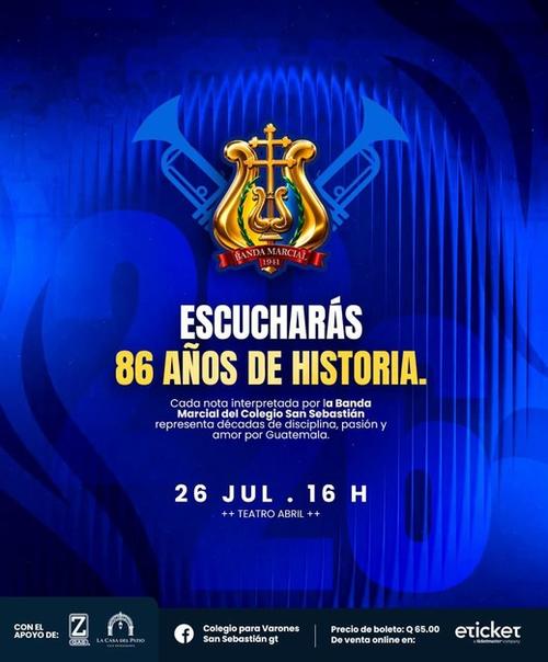 Los jóvenes prometen dar un concierto de lujo y excelencia. (Foto: Cortesía Banda Marcial)