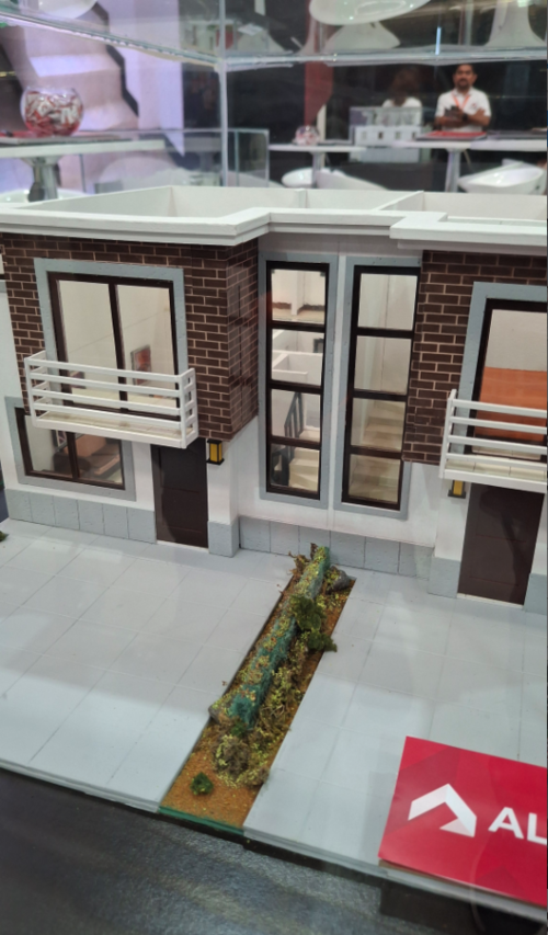 Las inmobiliarias mostraron maquetas de los proyectos habitacionales. (Foto: Wilder López/Soy502)