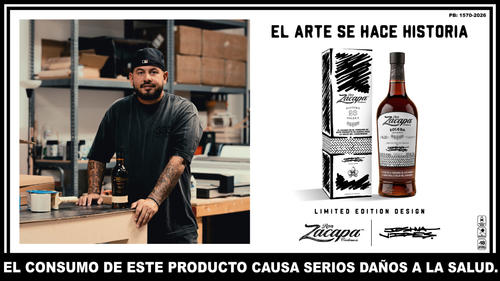 En el marco de la conmemoración de sus 50 años, Ron Zacapa presentó una colaboración con el artista contemporáneo estadounidense de origen guatemalteco Joshua Vides, que da como resultado una edición limitada inspirada en Guatemala y en la trayectoria de la marca. La intervención artística se realizó sobre la botella de Ron Zacapa Solera Gran Reserva No. 23, incorporando el estilo visual característico de Vides y elementos representativos de la marca, con el objetivo de conmemorar cinco décadas de historia