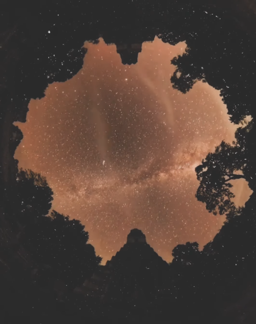 Cielo, nocturno, Tikal, Marlo Garcia, video, noticias, soy502, Guatemala 2
