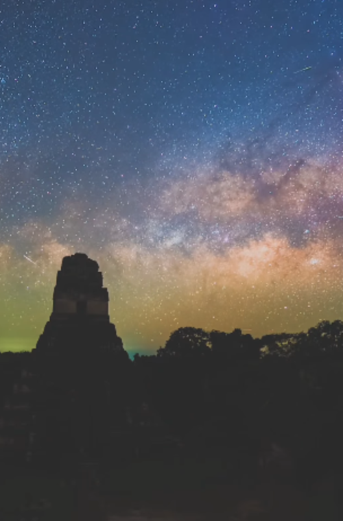 Cielo, nocturno, Tikal, Marlo Garcia, video, noticias, soy502, Guatemala 2