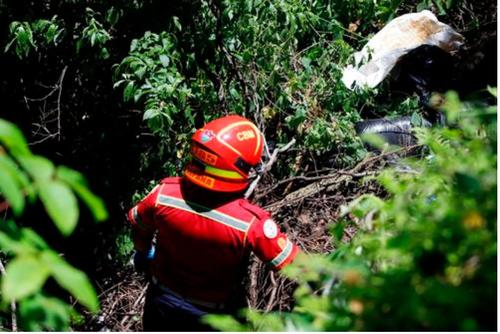 En el bulevar El Pedregal, zona 4 de Mixco, fue localizado un cuerpo en sábanas en medio de la maleza. (Foto: Archivo/Soy502)