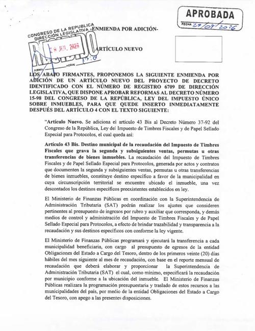 La medida busca cubrir los ingresos que los gobiernos locales dejarán de percibir por exonerar viviendas. (Imagen: captura de pantalla)