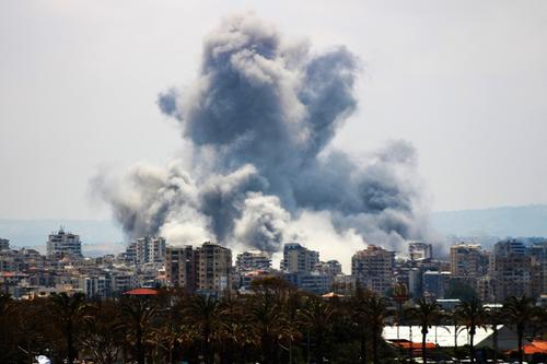 Estas son las imágenes de las areas atacadas por Israel, en contra de los terroristas que permanecen en el territorio de Líbano. (Foto: AFP)