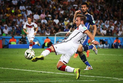 El gol de Mario Götze en el tiempo extra le dio a Alemania su cuarto título mundial en el Maracaná. (Foto: redes sociales)