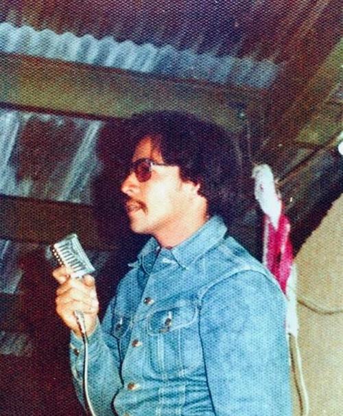 El autor, en Comalapa en 1976. (Foto: Rudy López/Colaborador)