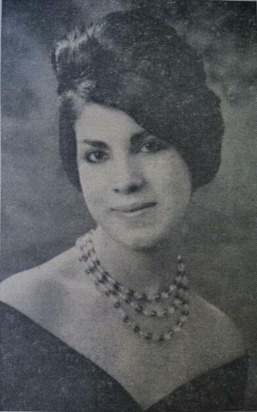 Estelita Sandoval, Reina de la Feria de 1961. (Foto: RR. SS.)