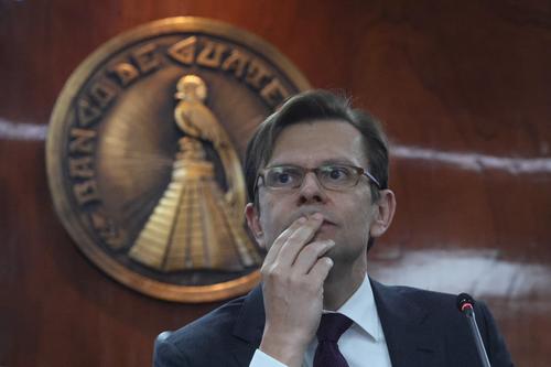 Alex Culiuc, líder de la delegación del FMI que visitó Guatemala. (Foto: DCA)