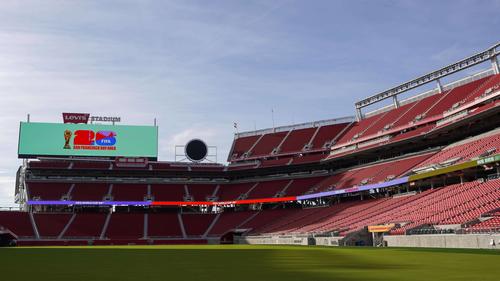 El estadio ubicado en Santa Clara tiene capacidad para 71 mil espectadores.