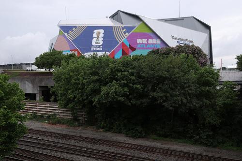 El Estadio de Atlanta tiene capacidad para 75 mil espectadores.