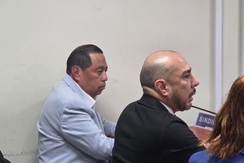 En esta audiencia suspendida, el exdirector Administrativo del Ministerio Salud Edwin Romeo Sicán, se decidiría si iría a juicio. (Foto: Wilder López/Soy502)