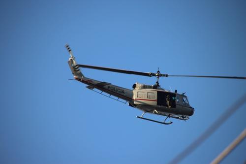 El área está siendo custodiada por las fuerzas de seguridad. (Foto: PNC)
