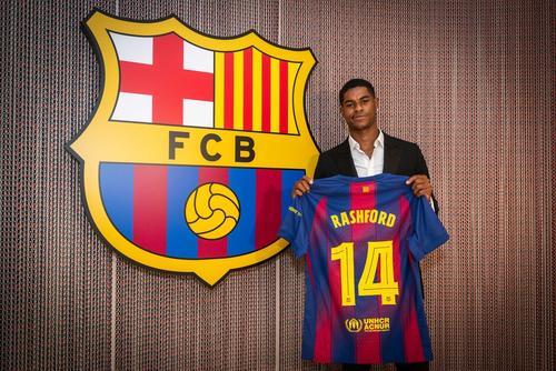 Rashford llegó cedido para reforzar el ataque del cuadro catalán. (Foto: Barcelona)