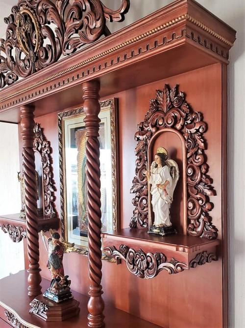 Elabora muebles con finos acabados. (Foto: Carlos Sotz/Colaborador)
