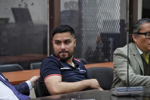 Kevin Rivas, acusado en el secuestro y asesinato de Litzy Cordón, habló previo a la sentencia del tribunal. (Foto: Wilder López / Soy502)