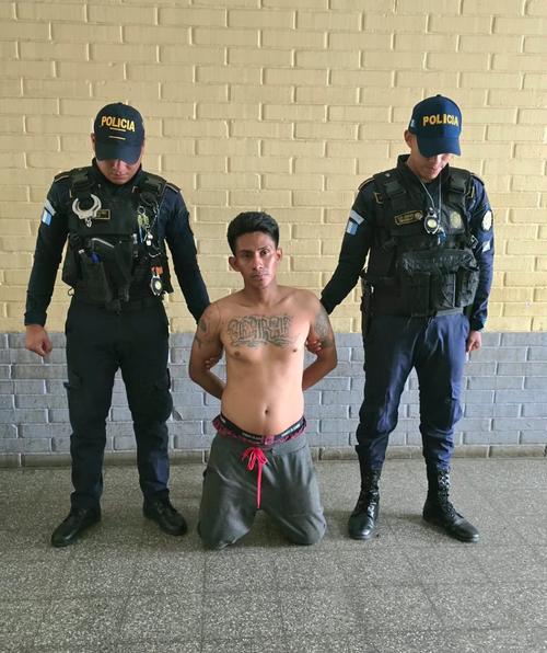 Jesús Esaú Santamaría Reyes es presunto miembro de la Mara Salvatrucha. (Foto: PNC)