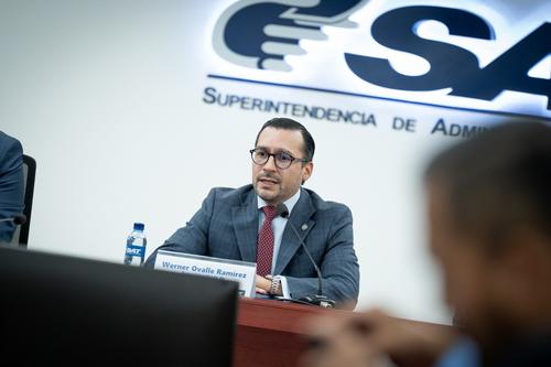 Werner Ovalle, superintendente de la SAT. (Foto: SAT/Soy502)