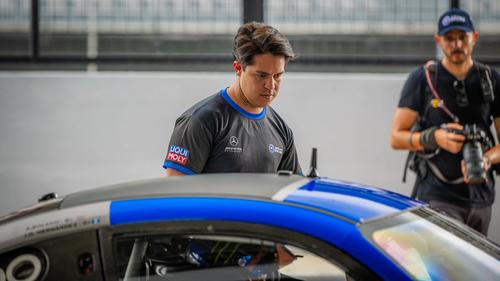 Juan Diego Hernández, se ubicó en la segunda posición de la división Absoluta, en la segunda fecha del GT Challenge, en Panamá. (Foto: GT Challenge)