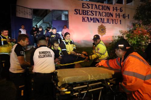 El agente fue trasladado a un centro asistencial y ya se encuentra en recuperación. (Foto: CVB)