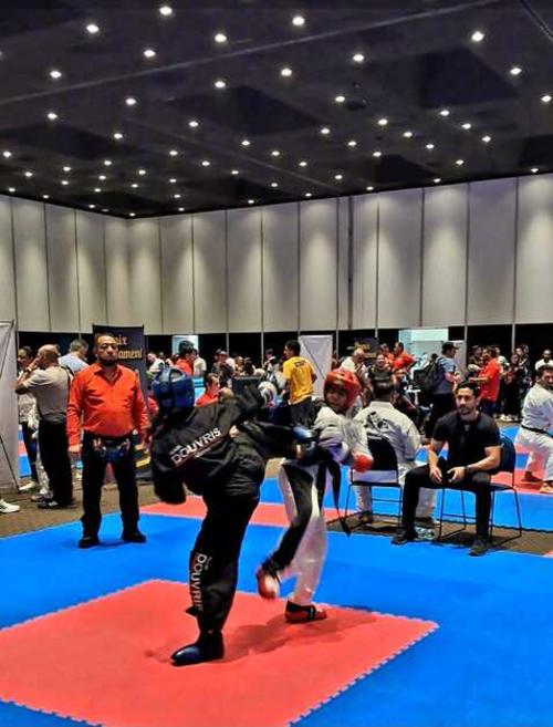María Andrée enfrentó a representantes de varios países de América. (Foto: Cortesía)