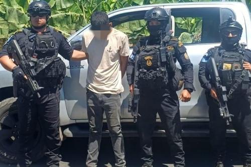 Audias Juncos fue capturado en San Marcos con fines de extradición. (Foto: PNC/Soy502)