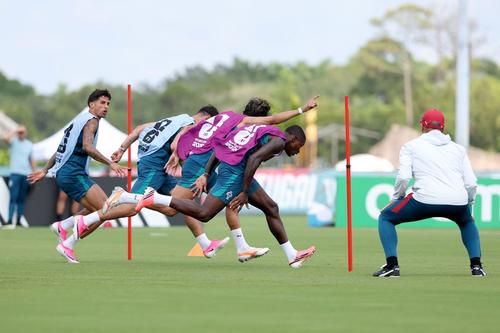 Los lusos se instalaron en Florida para aclimatarse a las altas temperaturas durante el Mundial, cercanas a los 31 grados centígrados. (Foto: AFP)