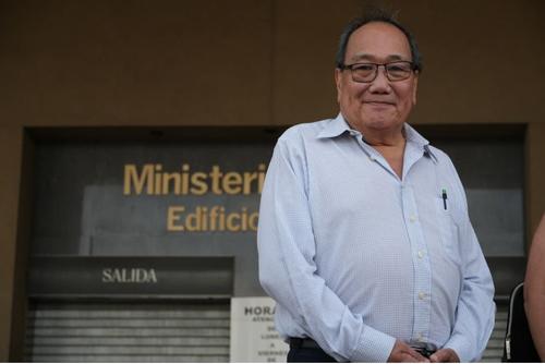 Rodolfo Chang, de la agrupación Usac-Dire, también participó en la presentación de denuncias penales contra los integrantes del CSU y electores que avalaron la elección de Walter Mazariegos. (Foto: Wilder López/Soy503)