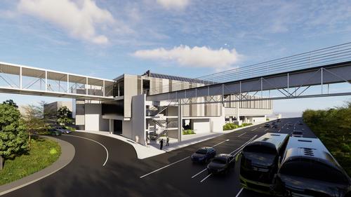 La estación de El Trébol forma parte de la primera fase. (Foto: MuniGuate)