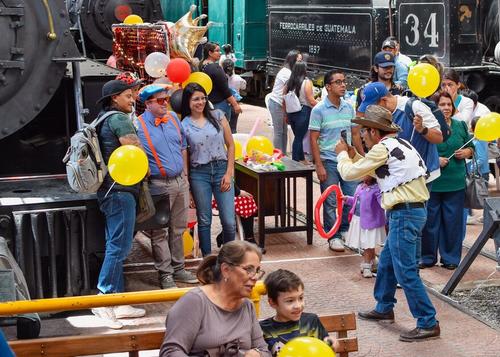 Las familias pasan momentos inolvidables en el museo. (Foto: Cortesía Museo del Ferrocarril)