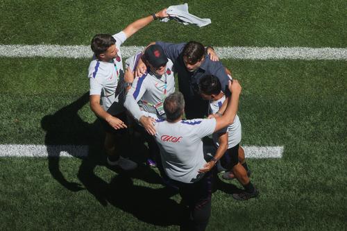 Estados Unidos es el primer equipo en beneficiarse de un gol en contra en dos partidos consecutivos de la Copa Mundial. (Foto: AFP)