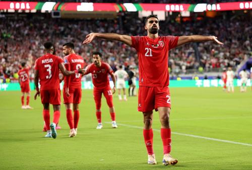 Jordania se adelantó antes del descanso, pero no consiguió mantener la ventaja en el complemento. (Foto: AFP)