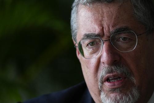 El presidente dio algunas declaraciones durante le entrevista con AFP. (Foto: AFP)