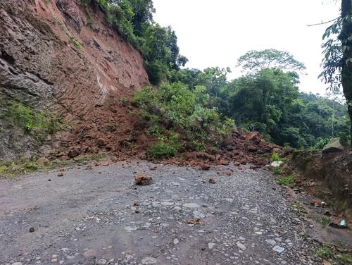 Los derrumbes son parte de las emergencias que más han sido atendidas por las intensas lluvias. (Foto: Conred)