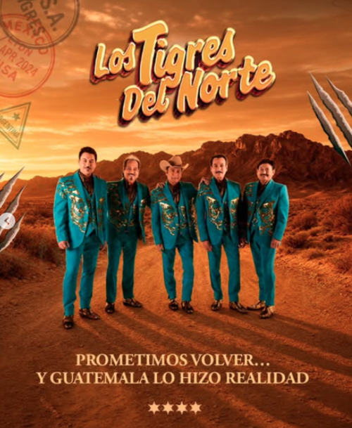 Los Tigres del Norte, concierto, Guatemala, precios, localidades 1