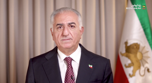 "Mi fuerza viene de su fuerza y de su apoyo", expresó Pahlavi en la red social X. (Foto: Redes Sociales)