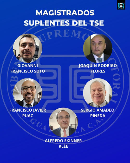 El martes 17 se juramentará a los magistrados del TSE para el período 2026-2032. (Imagen: Archivo/Soy502)