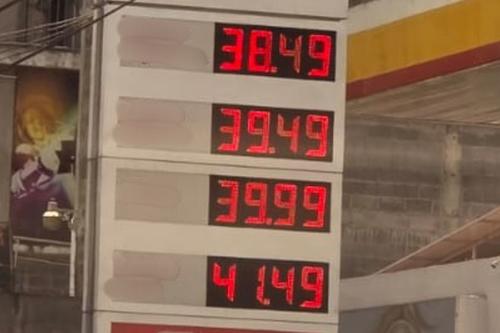 Combustibles, gasolina, diésel, alza de precios, subida de precios, MEM, 02