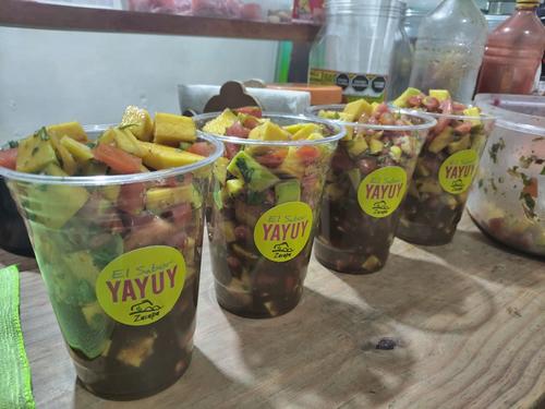 El ceviche de mango es otro de los productos más buscados. (Foto: Juan Carlos Aquino/Colaborador)