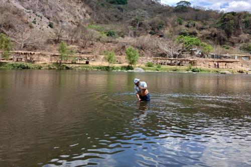 Insivumeh, monitoreo hídrico, Río La Paz, trabajo técnico, 02