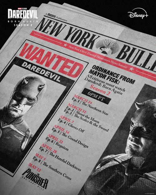 Los capítulos se estrenarán semanalmente los martes en Disney+. (Fuente: X)