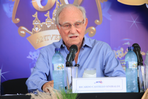 Ricardo Castillo Sinibaldi, presidente de la Junta Directiva del Irtra, indicó que están comprometidos en continuar innovando para que las futuras generaciones disfruten del parque. (Foto: Byron García/Colaborador)