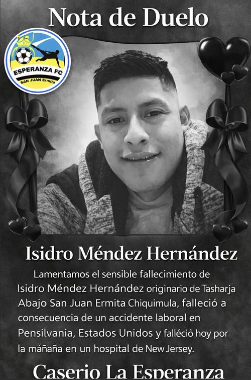 Vecinos de Chiquimula se han unido al dolor por el joven fallecido. (Imagen: Caserío La Esperanza)