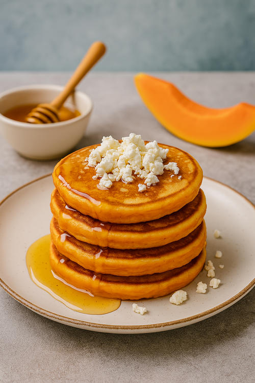 Panqueques de papaya con miel y queso fresco (Foto: Archivo)