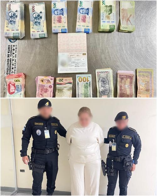 La mexicana capturada fue identificada como Maricela "N". (Foto: PNC)