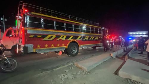 El sicario viajaba como pasajero en el bus extraurbano. (Foto: Cortesía)