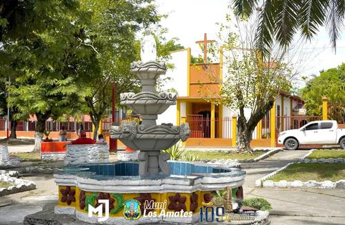 Uno de los lugares emblemáticos es la parroquia de la Santa Cruz. (Foto: Municipalidad de Los Amates)
