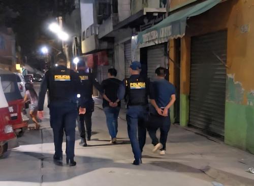 Los involucrados en el supuesto secuestro deberán enfrentarse a la ley. (Foto: PNC)